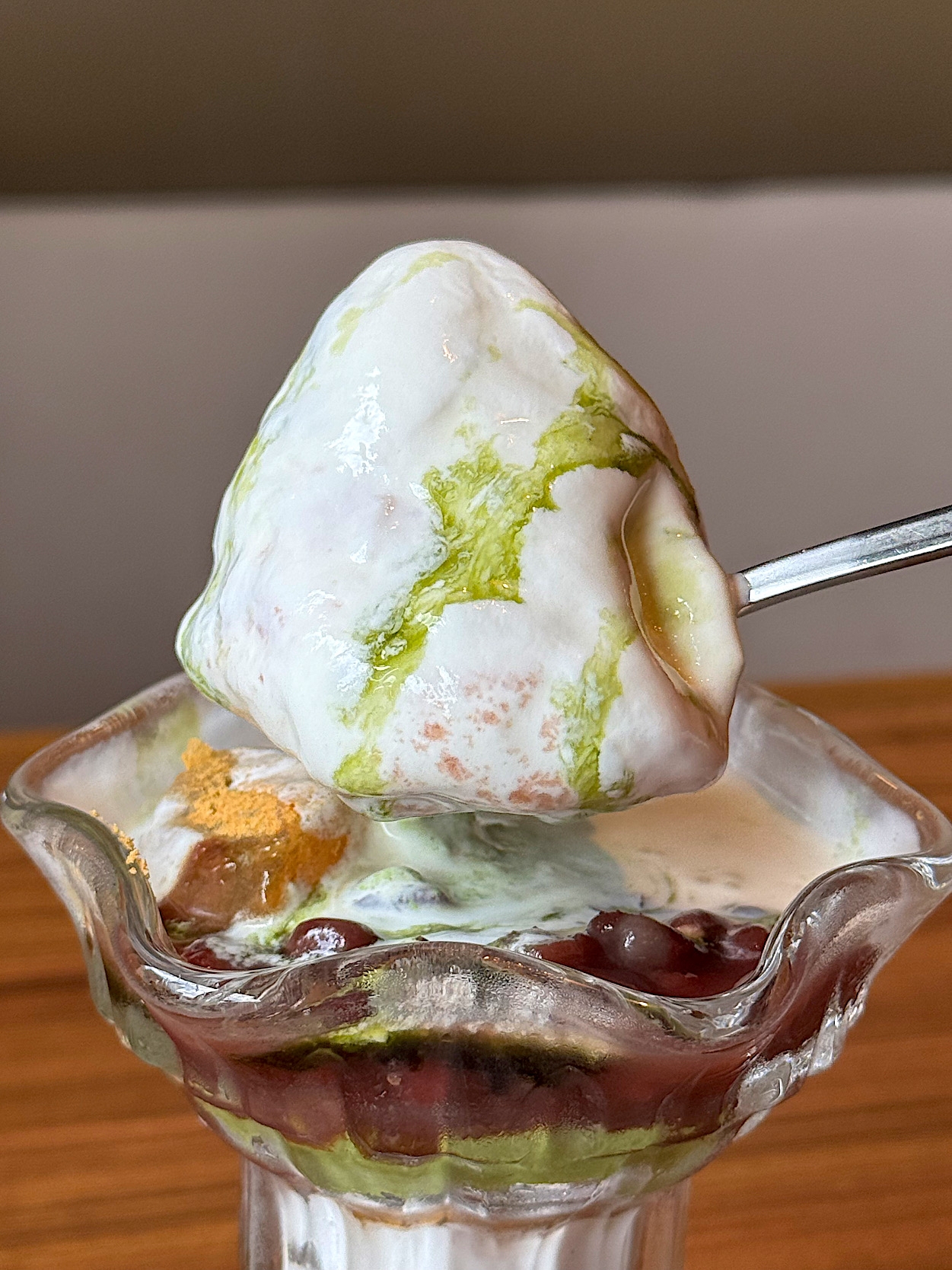 びっくりドンキーの「抹茶パフェ」