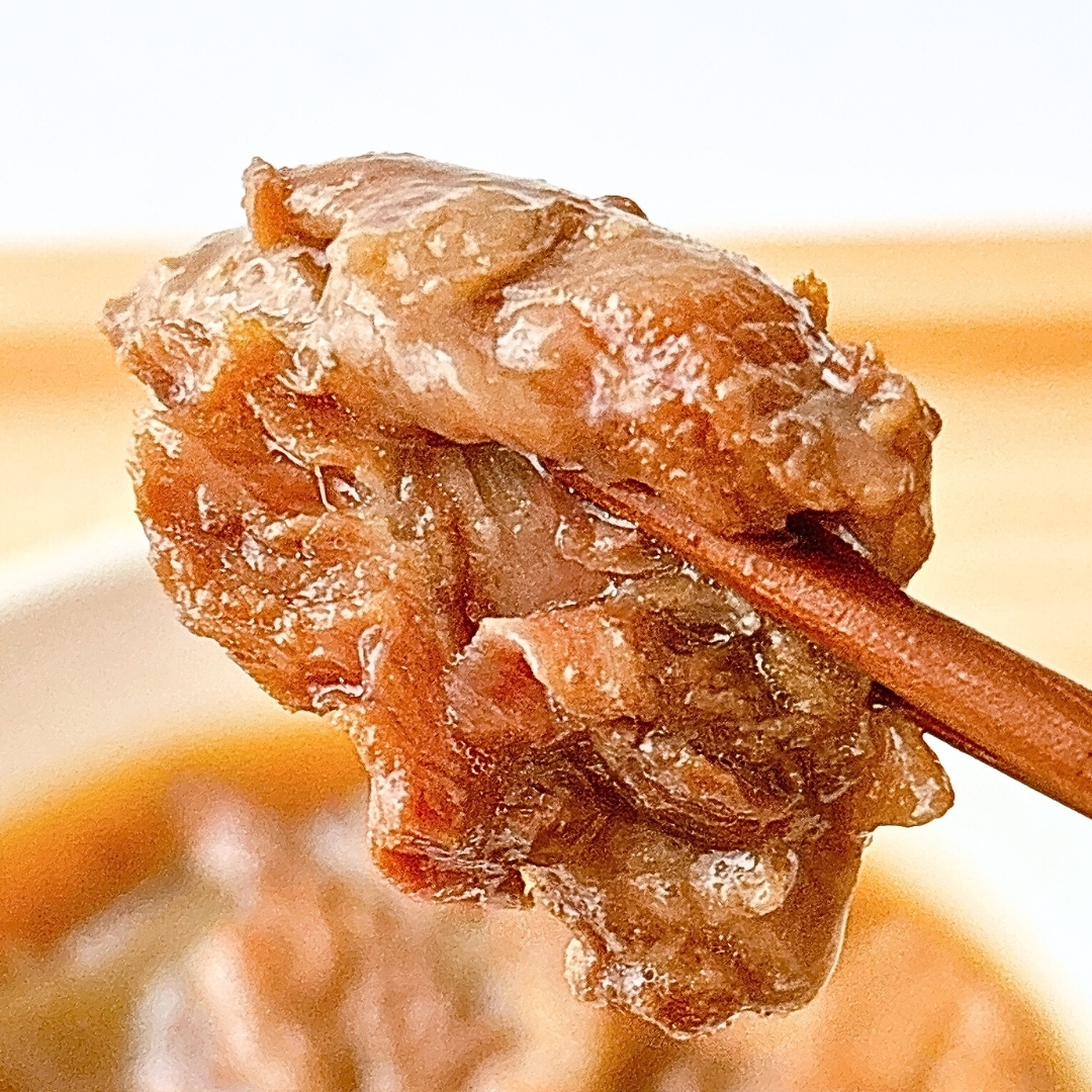 KALDI (カルディ)「北海道から 北海道産牛すじ煮込み 醤油味 180g」