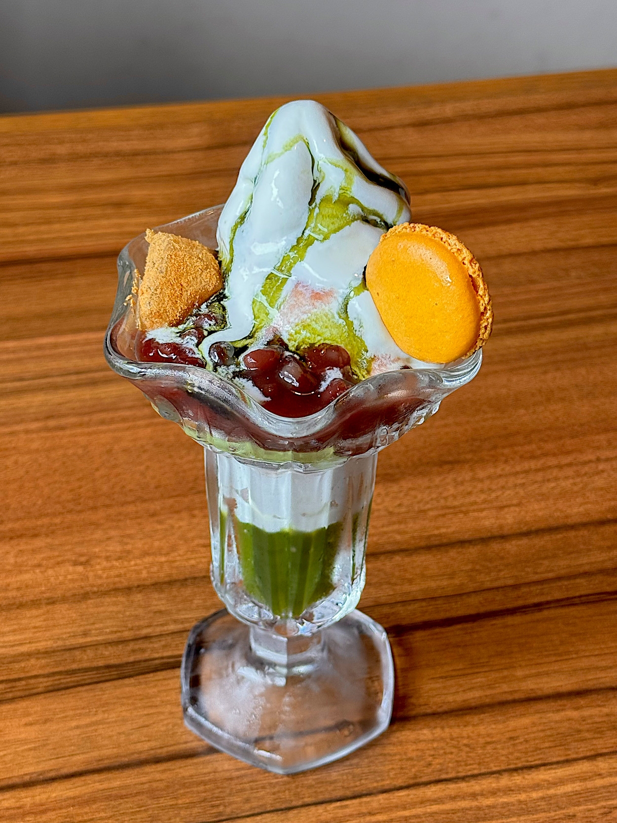 びっくりドンキーの「抹茶パフェ」