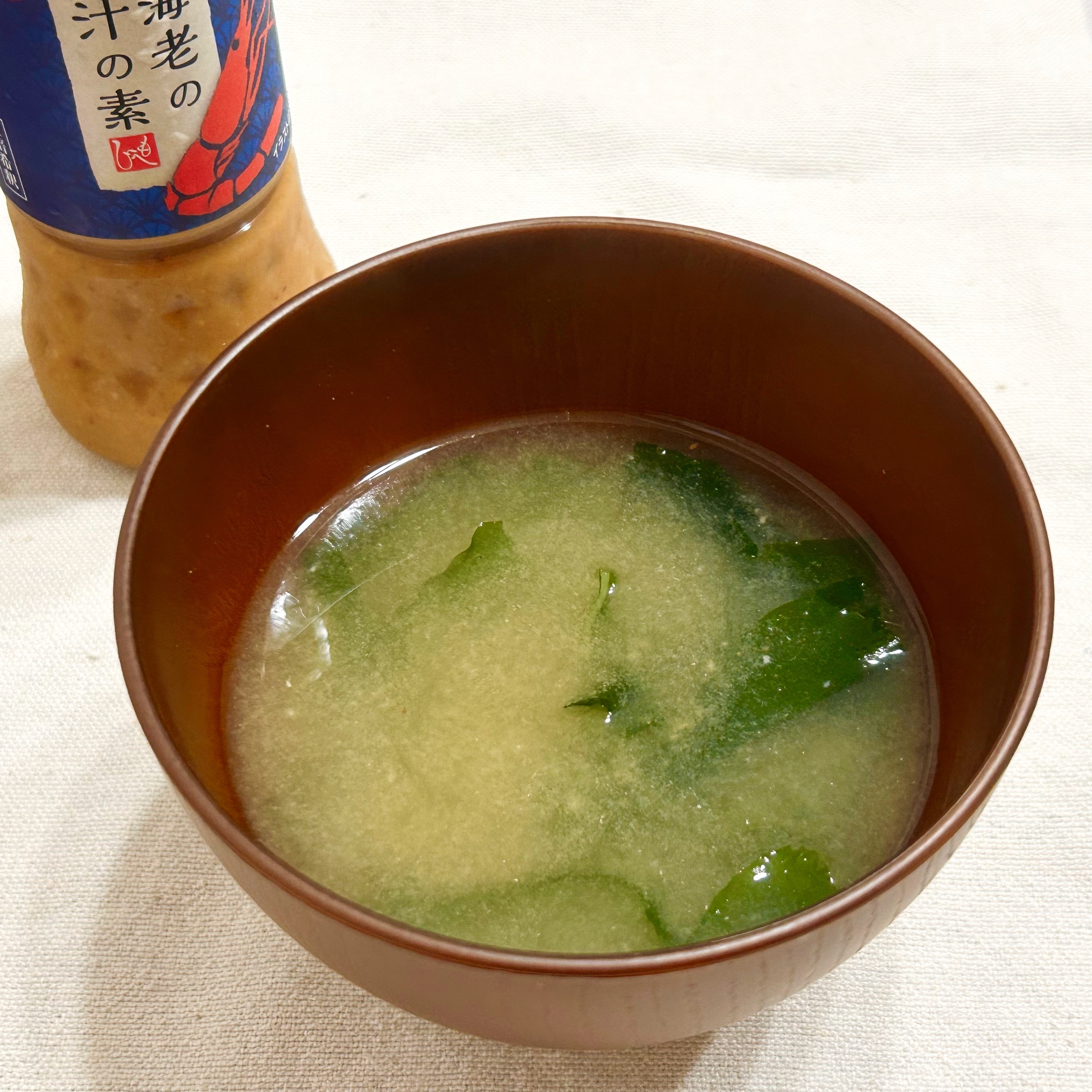 KALDI（カルディ）の「南蛮海老のみそ汁の素 200ml（13杯分）」