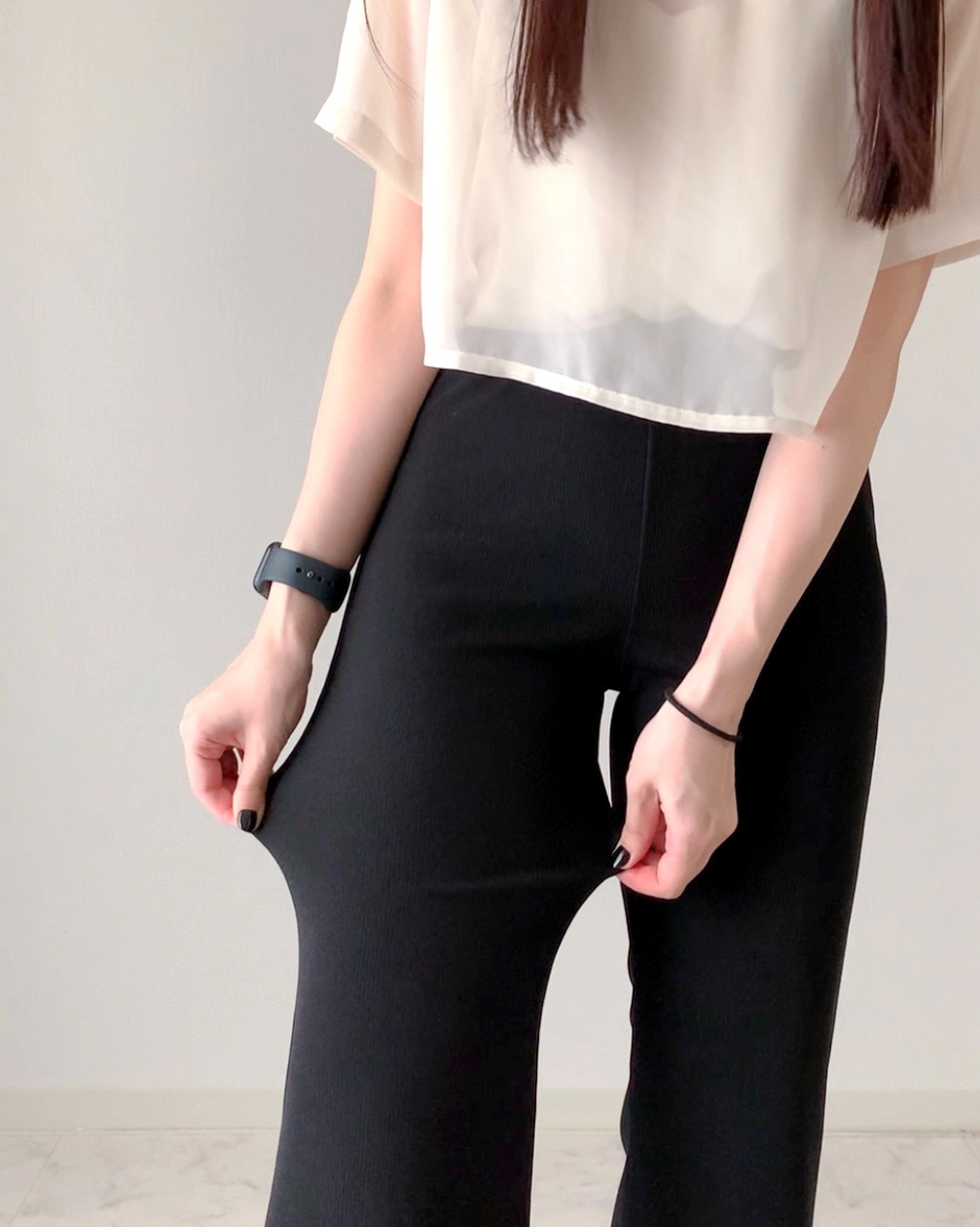 Tera wear Lサイズ ジッパー付きパンツ