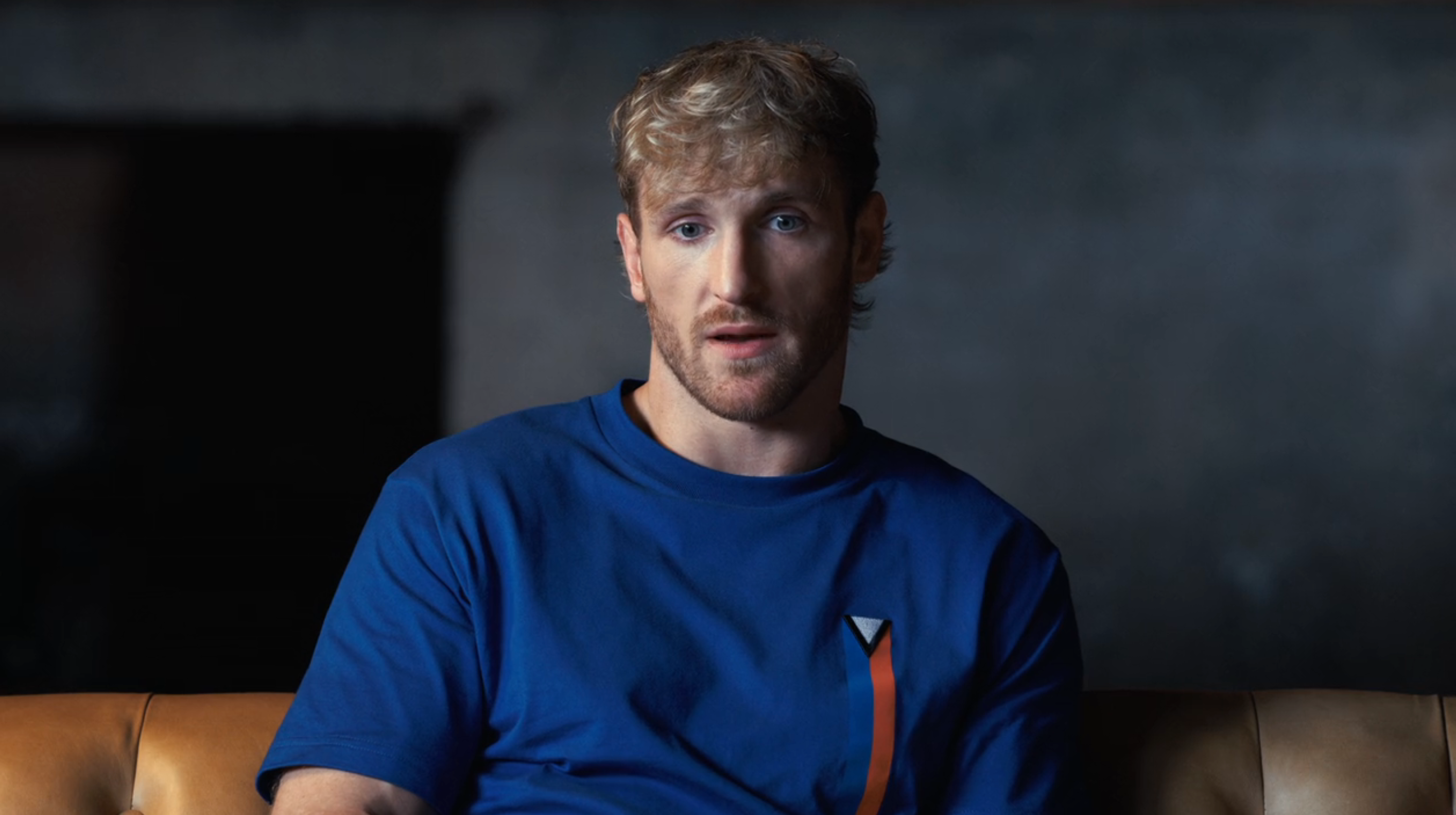 Logan Paul during a confessional interview