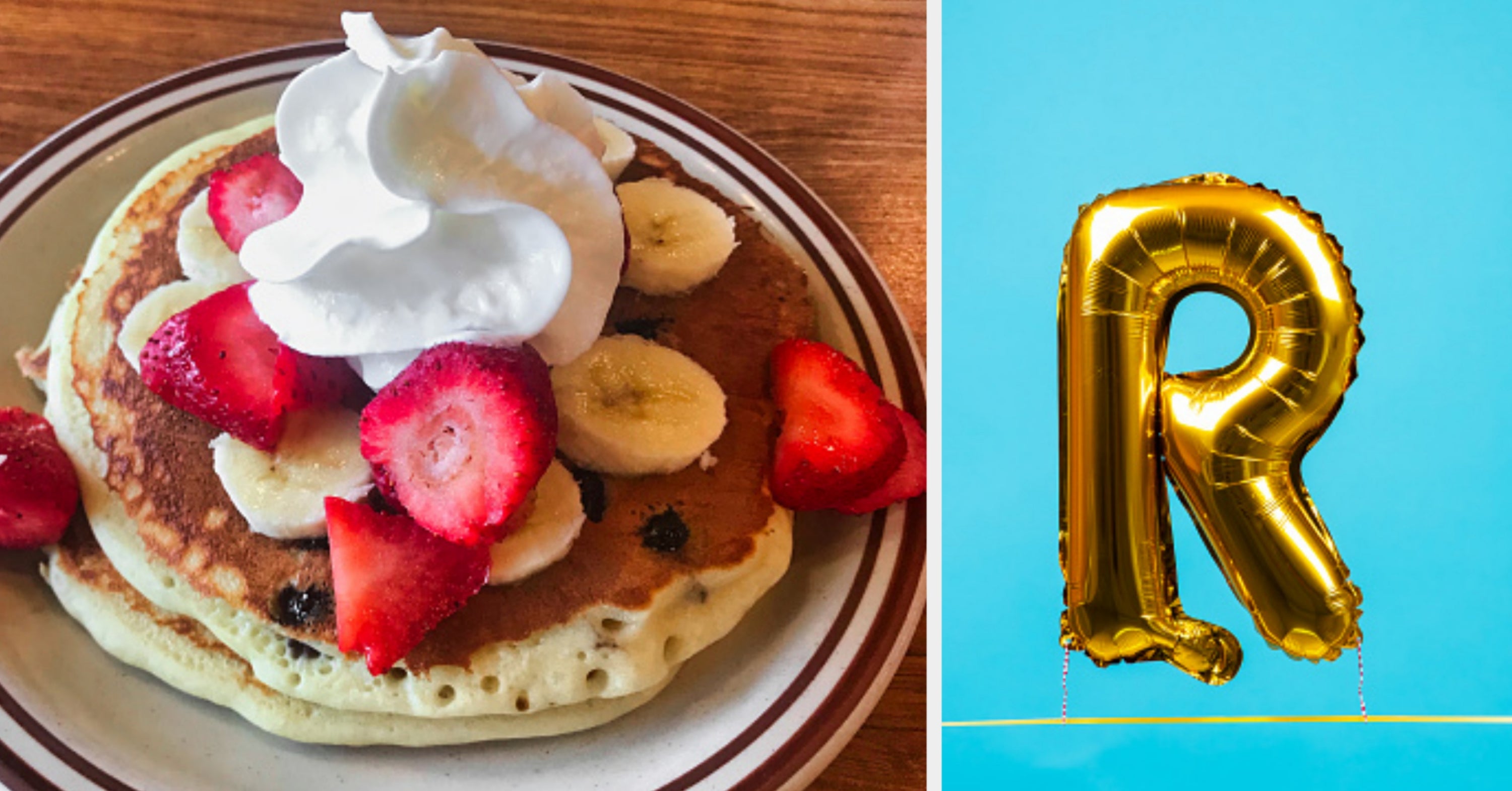 Guess My First Initial Food Quiz