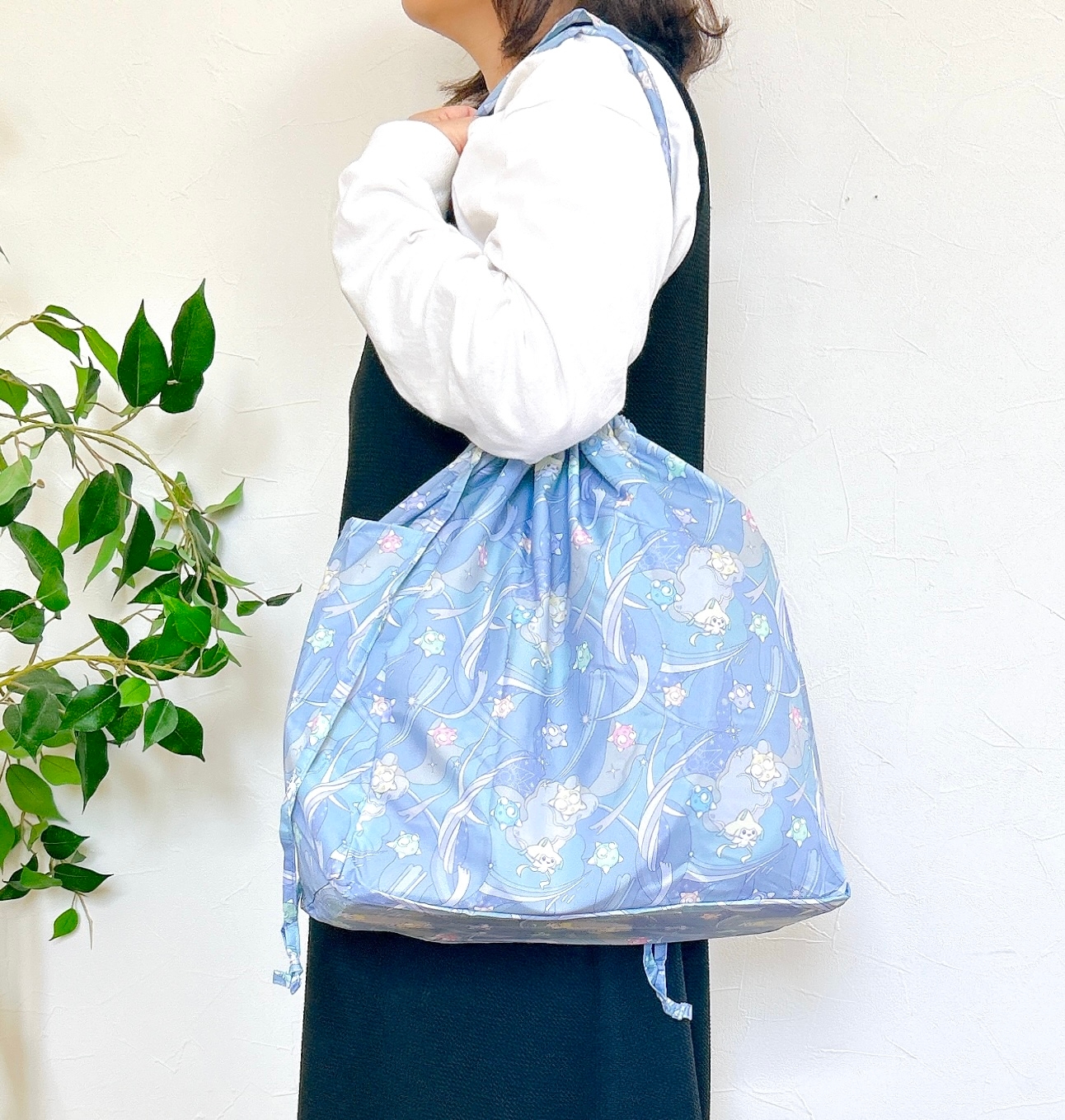 ポケモンセンター「レインバッグカバー ジラーチ星つなぎ」