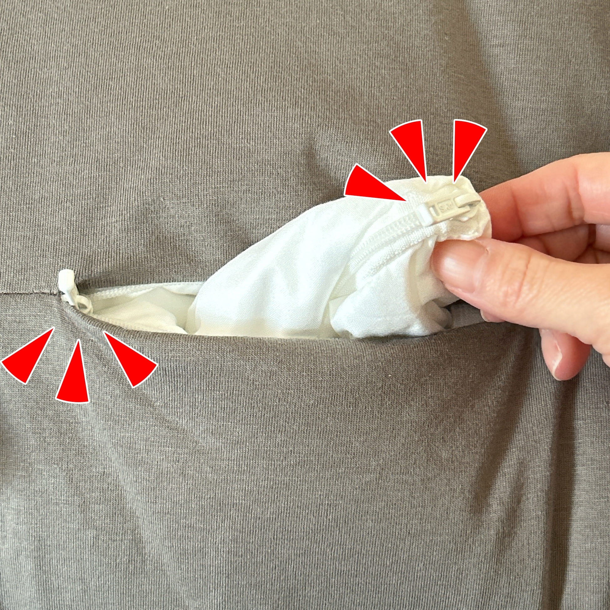 NITORI(ニトリ)の「多機能ビーズクッション(MP GY)」