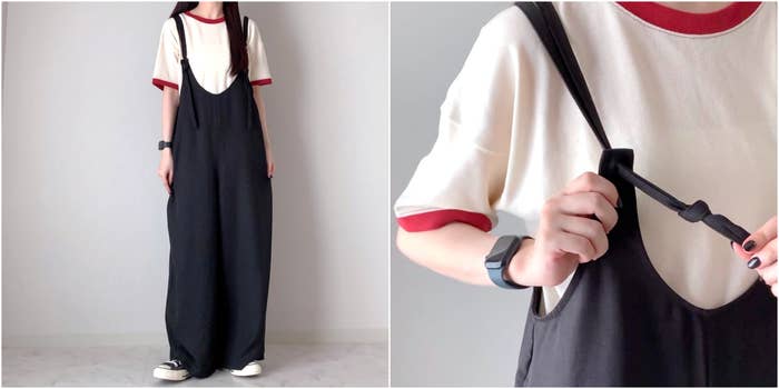 しまむらの「ONTTサロペット62」