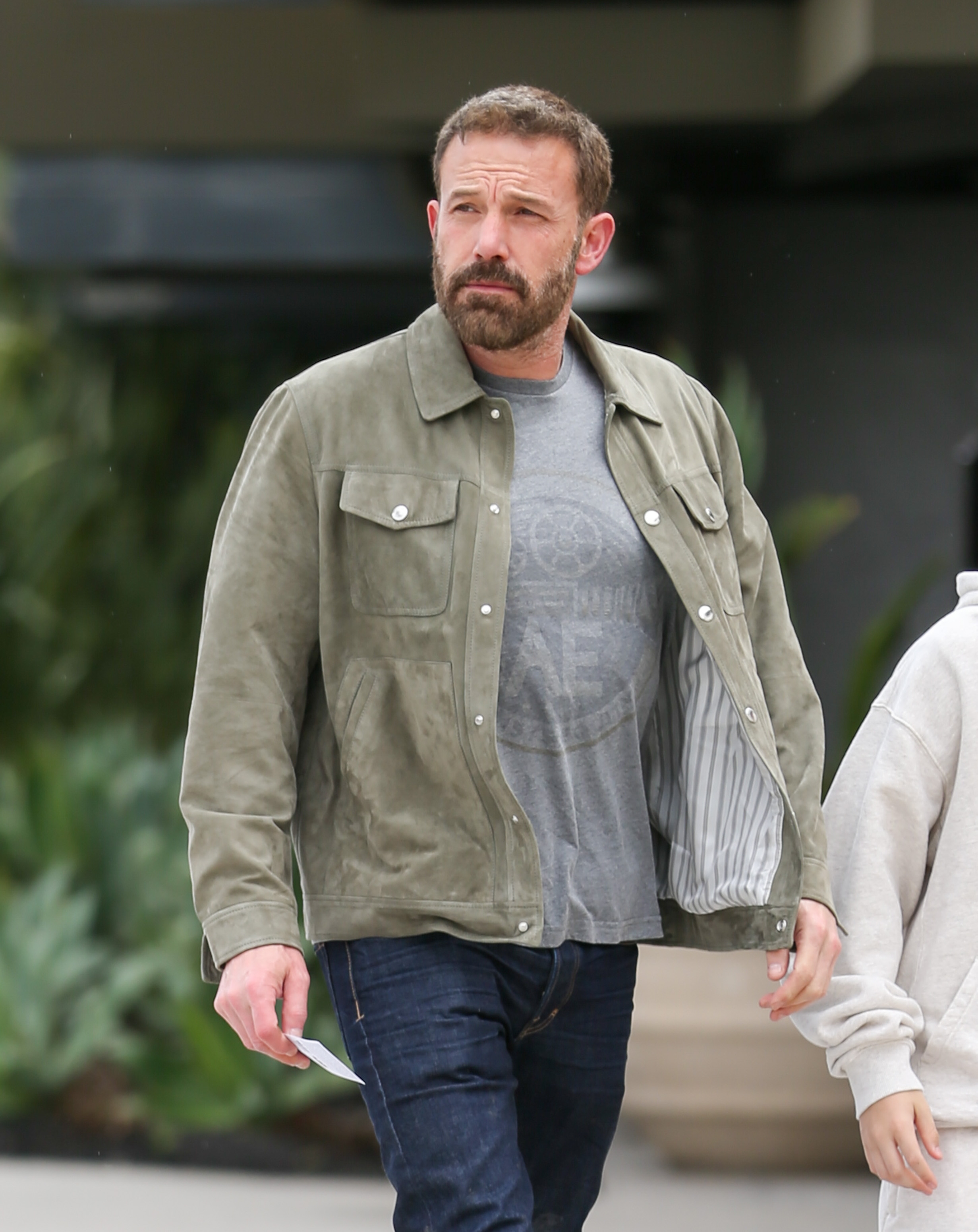 Ben Affleck walking outside