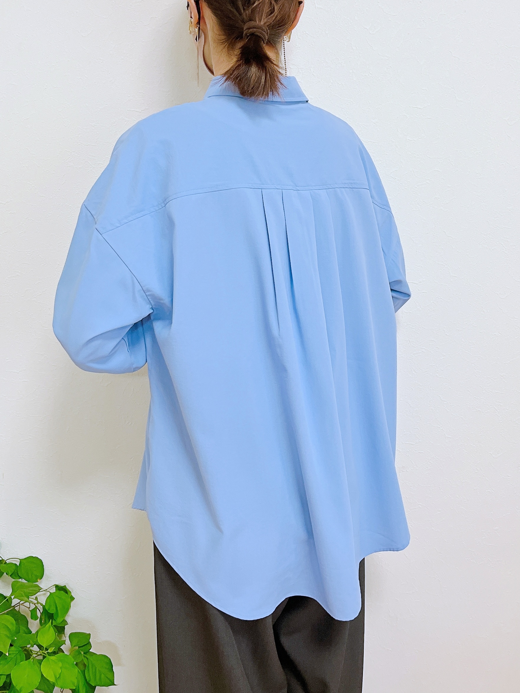 GLOBAL WORK（グローバルワーク）の「イージーケア刺繍シャツ／321333」