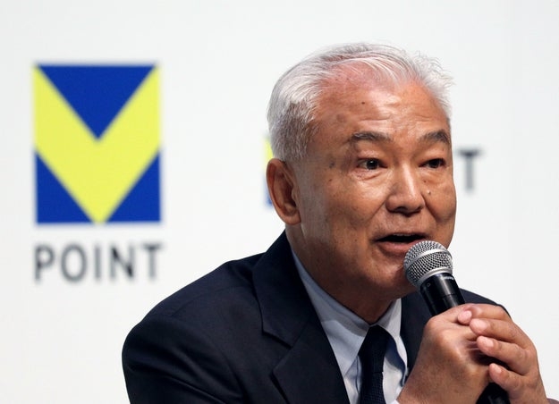 記者会見する増田宗昭さん=2023年06月13日撮影、東京都千代田区(時事)