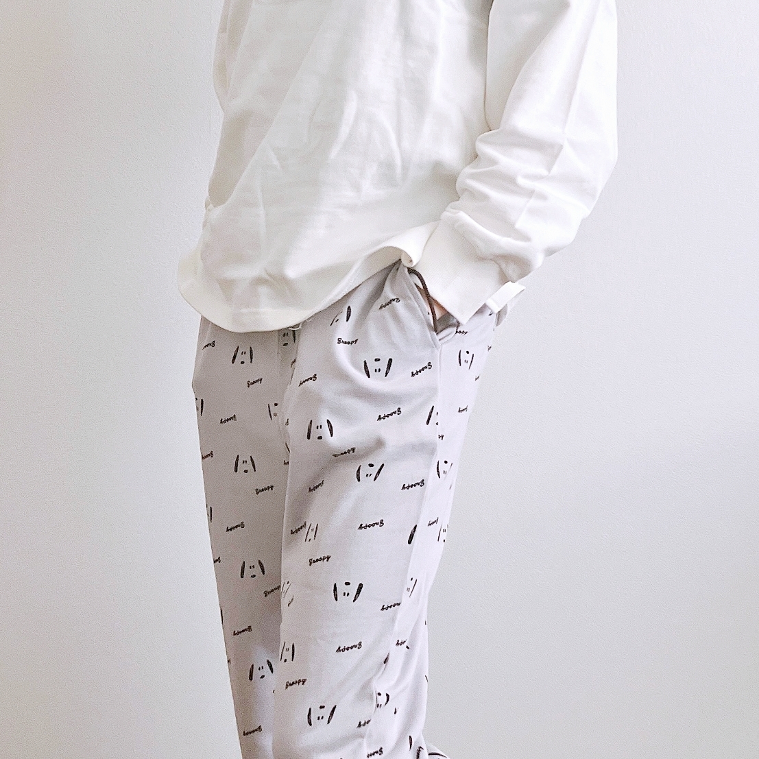 Honeys(ハニーズ)の「スヌーピー/ルームウェア(上下セット)」