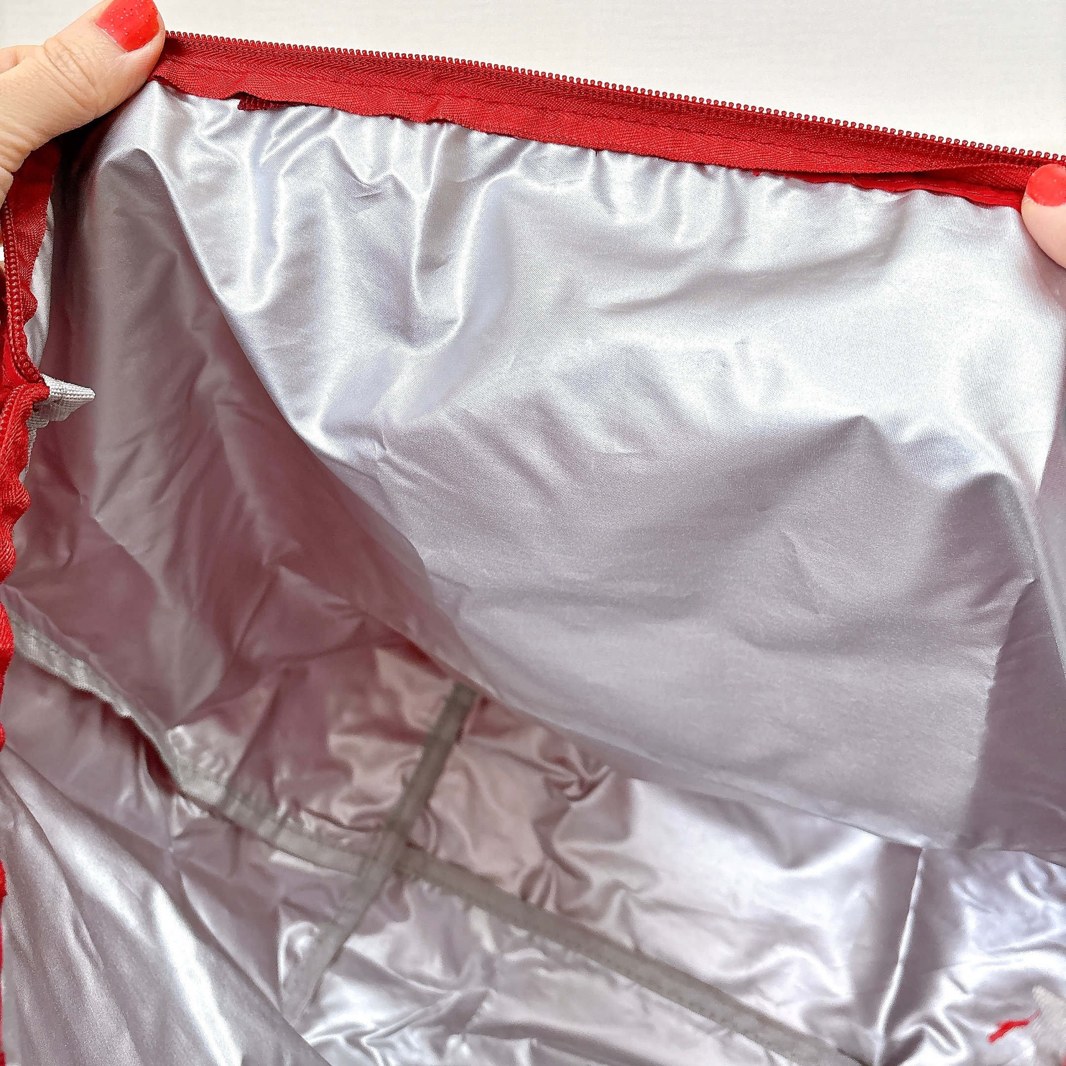 3coins「ファスナー付き保冷エコバッグ」