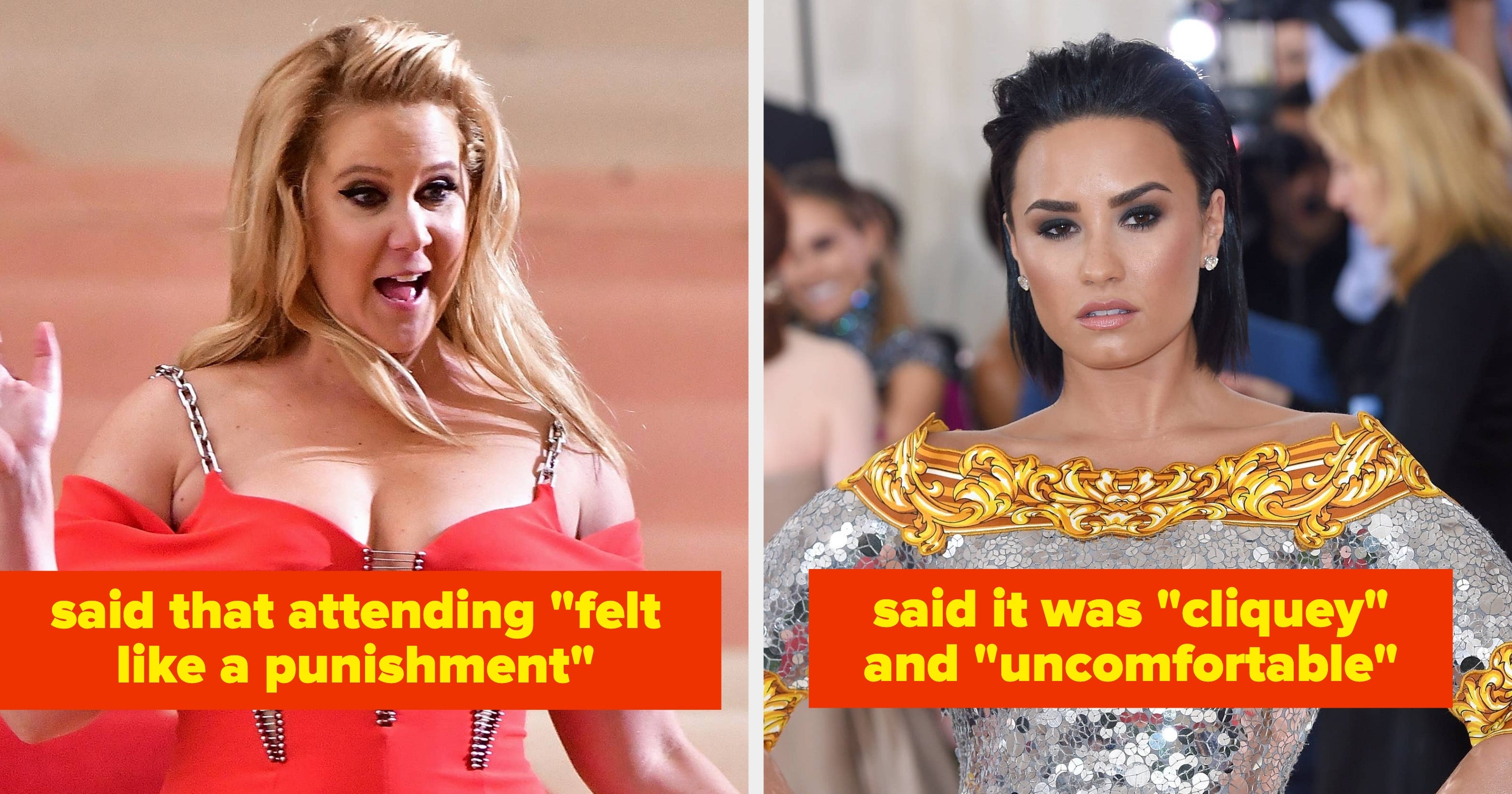 The Most Unfiltered And Shady Things Celebs Have Said About The Met Gala And Its Attendees