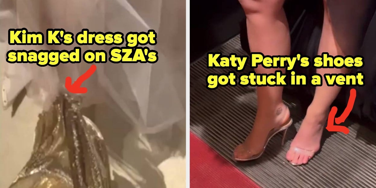 Met Gala Wardrobe Malfunctions