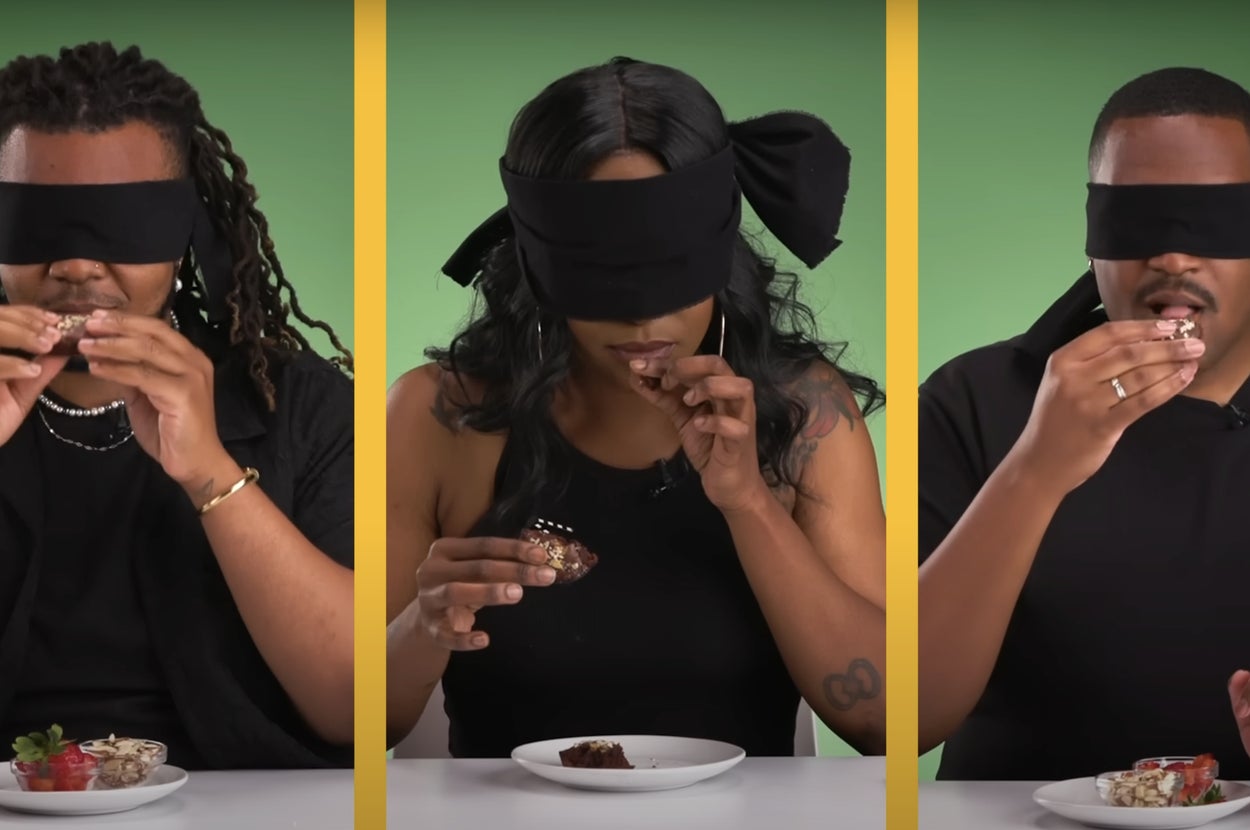 We Try Each Other's Brownies...Blindfolded!