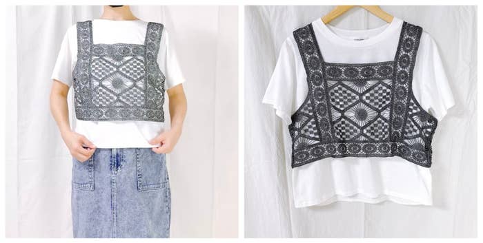 しまむらの「2セットラメハナクロシェベス」