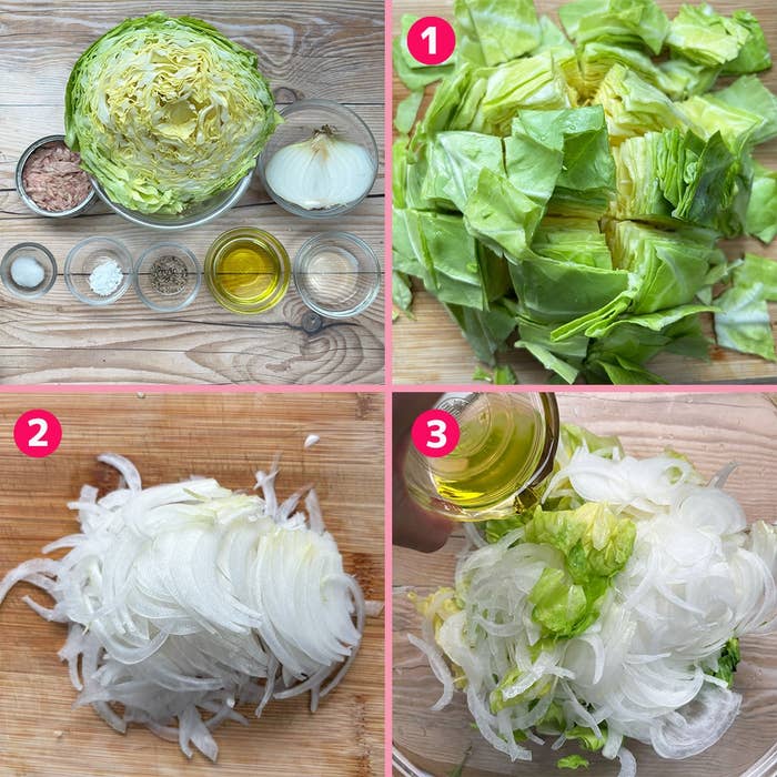 玉ねぎサラダの作り方。