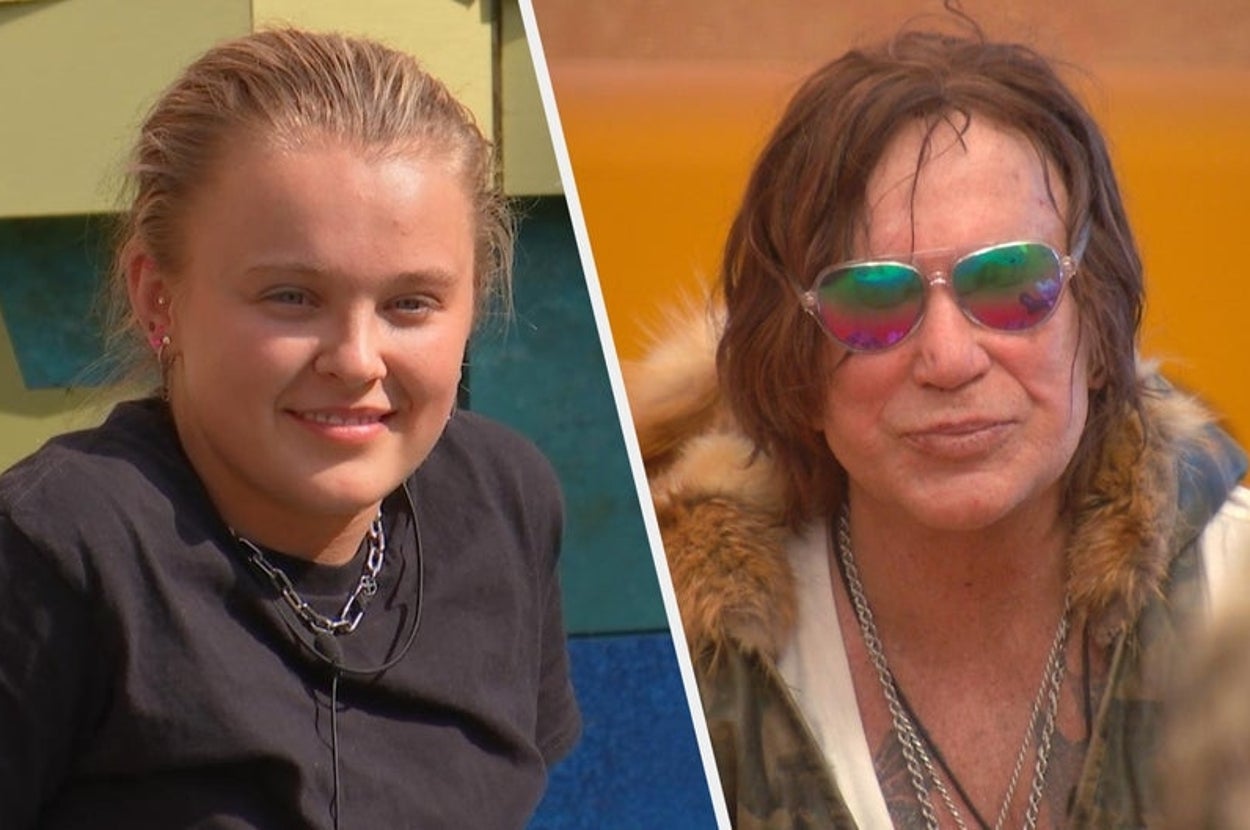 Jojo Siwa Reveals An Unaired "Celebrity Big Brother" Conversation With Mickey Rourke