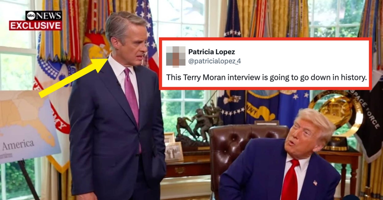 This Reporter's Reaction To Donald Trump Talking About The Declaration Of Independence Is So, So Funny