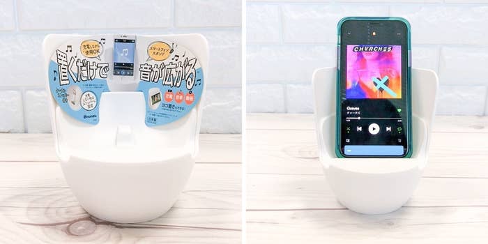 CanDo(キャンドゥ)のおすすめアイテム「置くだけで音が広がるスマホスタンドWH」