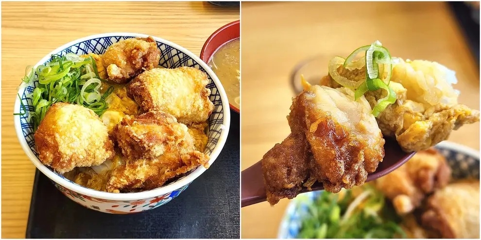 吉野家の「から揚げ親子丼」