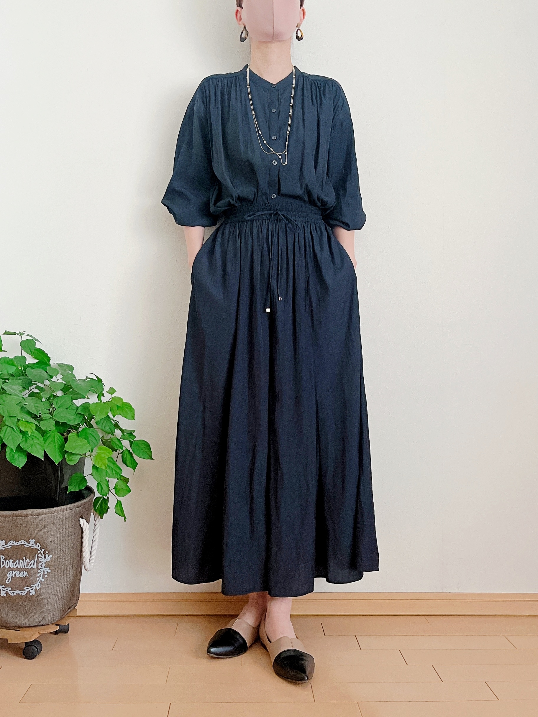 GLOBAL WORK(グローバルワーク)の「さらさらリラックスフレアワイドパンツ/147675」