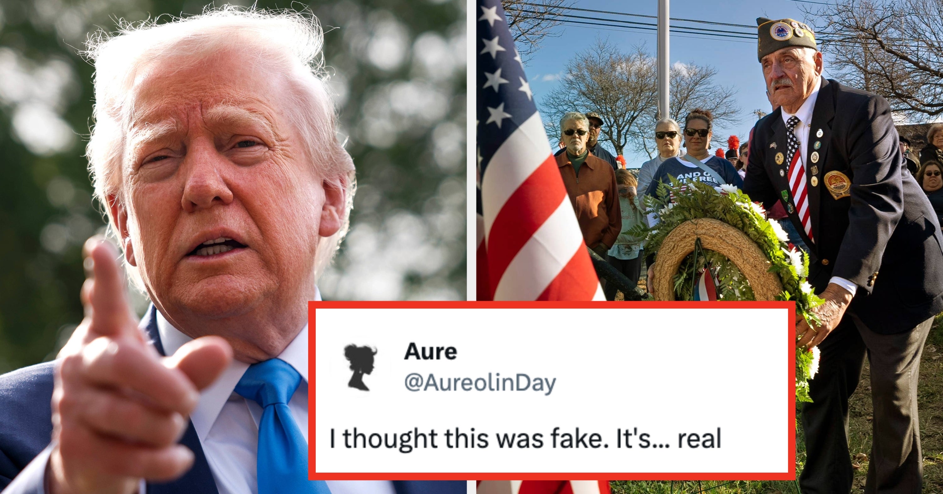 People Are Like "Lol What" About Donald Trump Renaming Veteran's Day