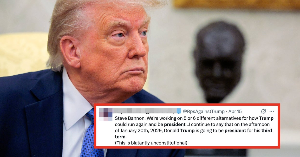 MAGA Supporters Are Revealing If They Support President Trump Running For A Third Term