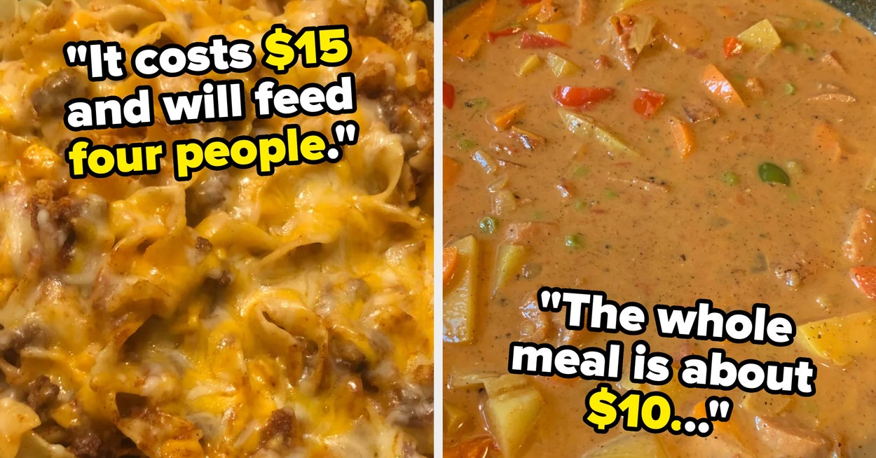25 Super Cheap (But Delicious) "Struggle Meals" People Make When Their Wallets Are Near Empty