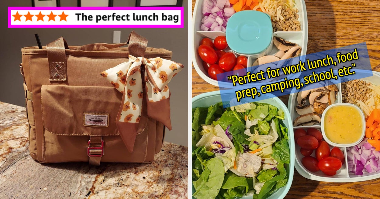 14 Adult Lunch Boxes That'll Make Your Desk Lunch Less Sad