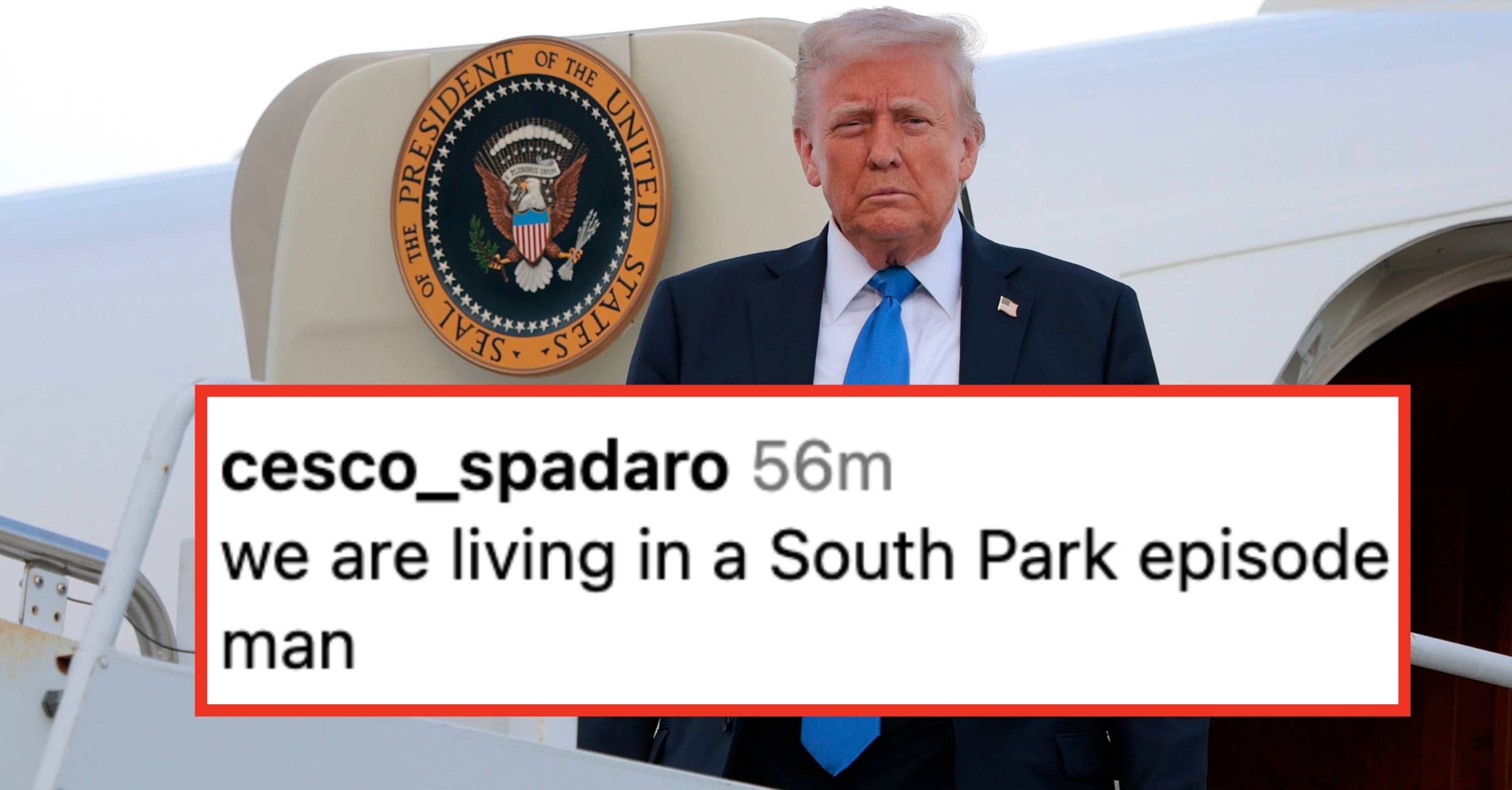 Everyone Is Pointing Out This Tiny Detail In The White House's Jacked Donald Trump May The 4th Picture