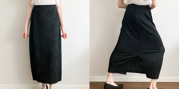 Honeys(ハニーズ)の「ジャカードナロースカート」