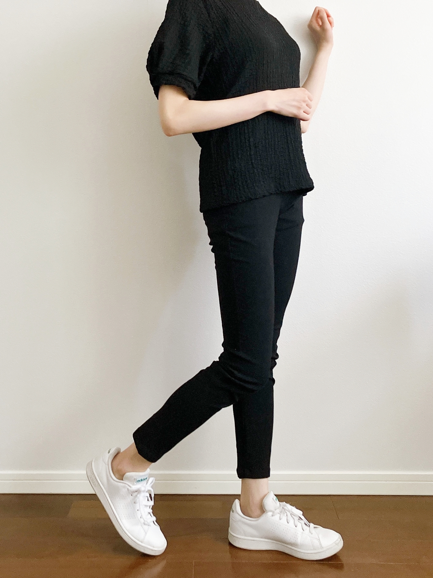 Honeys(ハニーズ)の「ストレッチパギンス(股下68cm)」