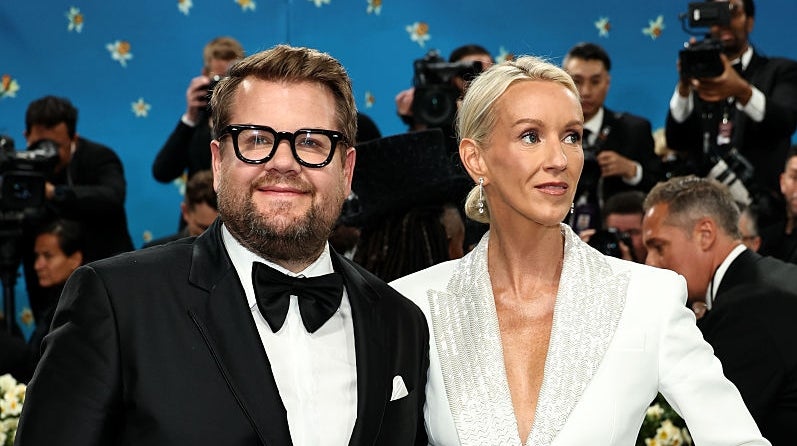 close up of the couple