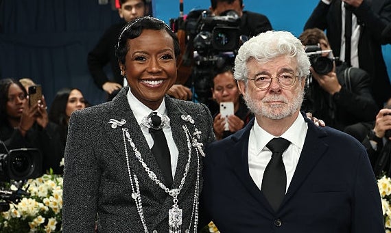 close-up of the couple