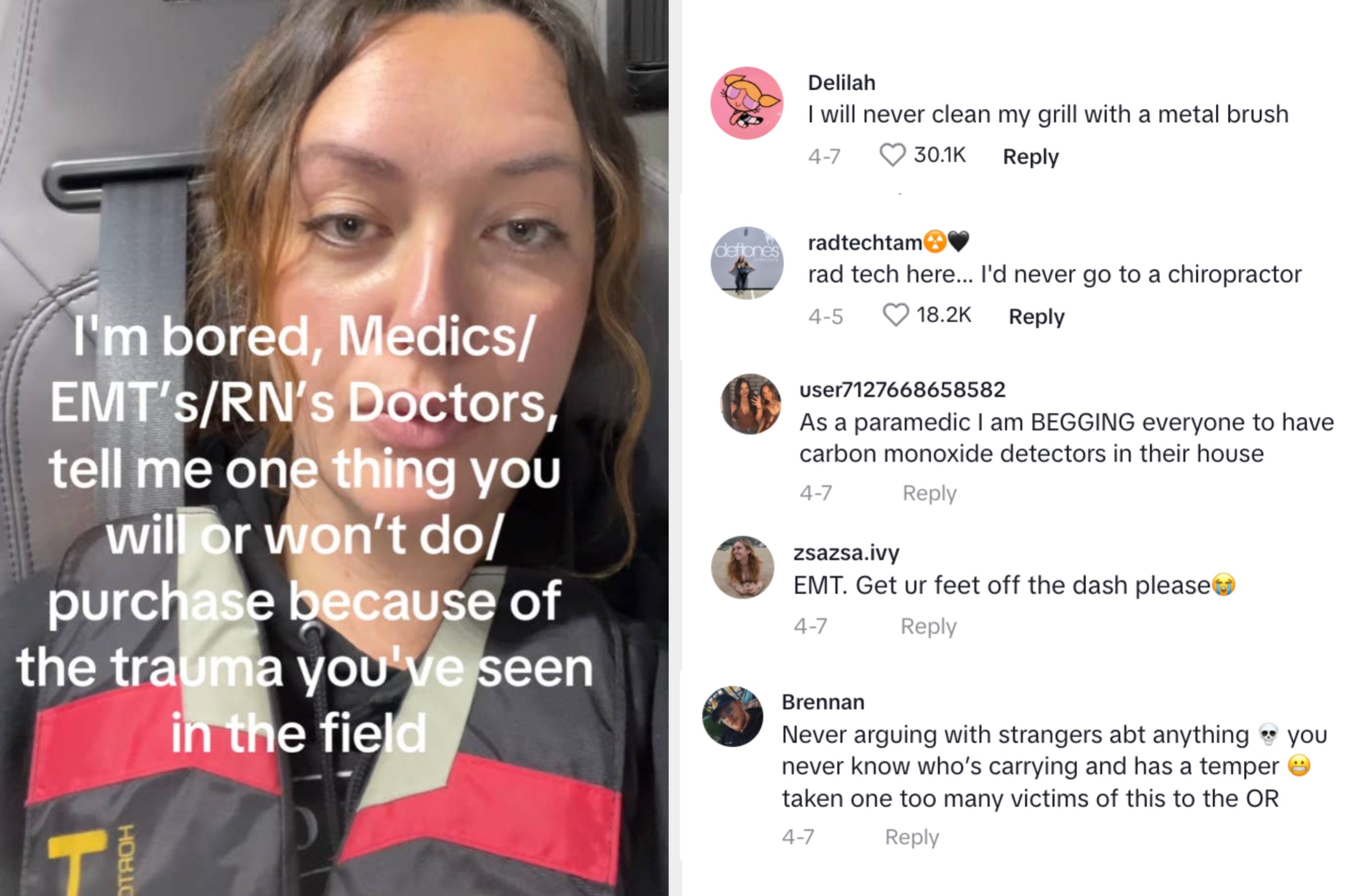Medical Professionals Are Sharing One Thing They Won't Do Because Of The Trauma They've Seen On The Job