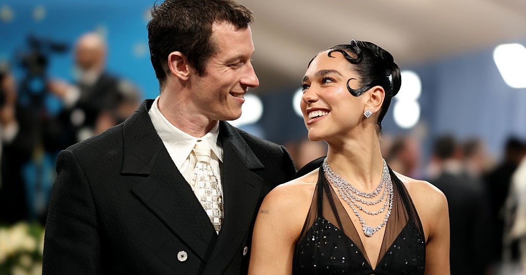 Dua Lipa And Callum Turner Made Their Red Carpet Debut At The Met Gala