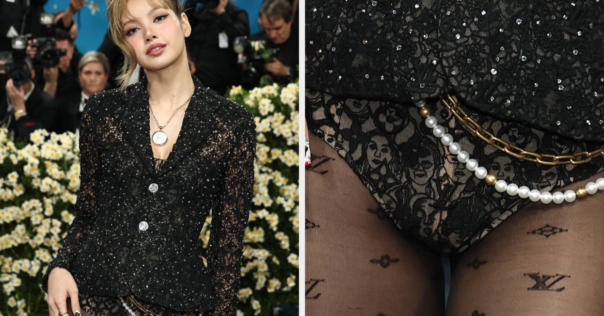 Lisa Seemingly Wore Rosa Parks's Face On Her Panties At The Met Gala