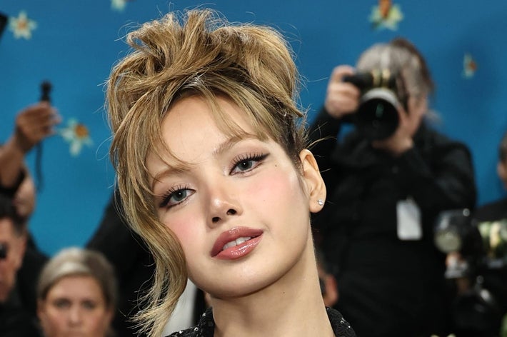 Lisa on the red carpet