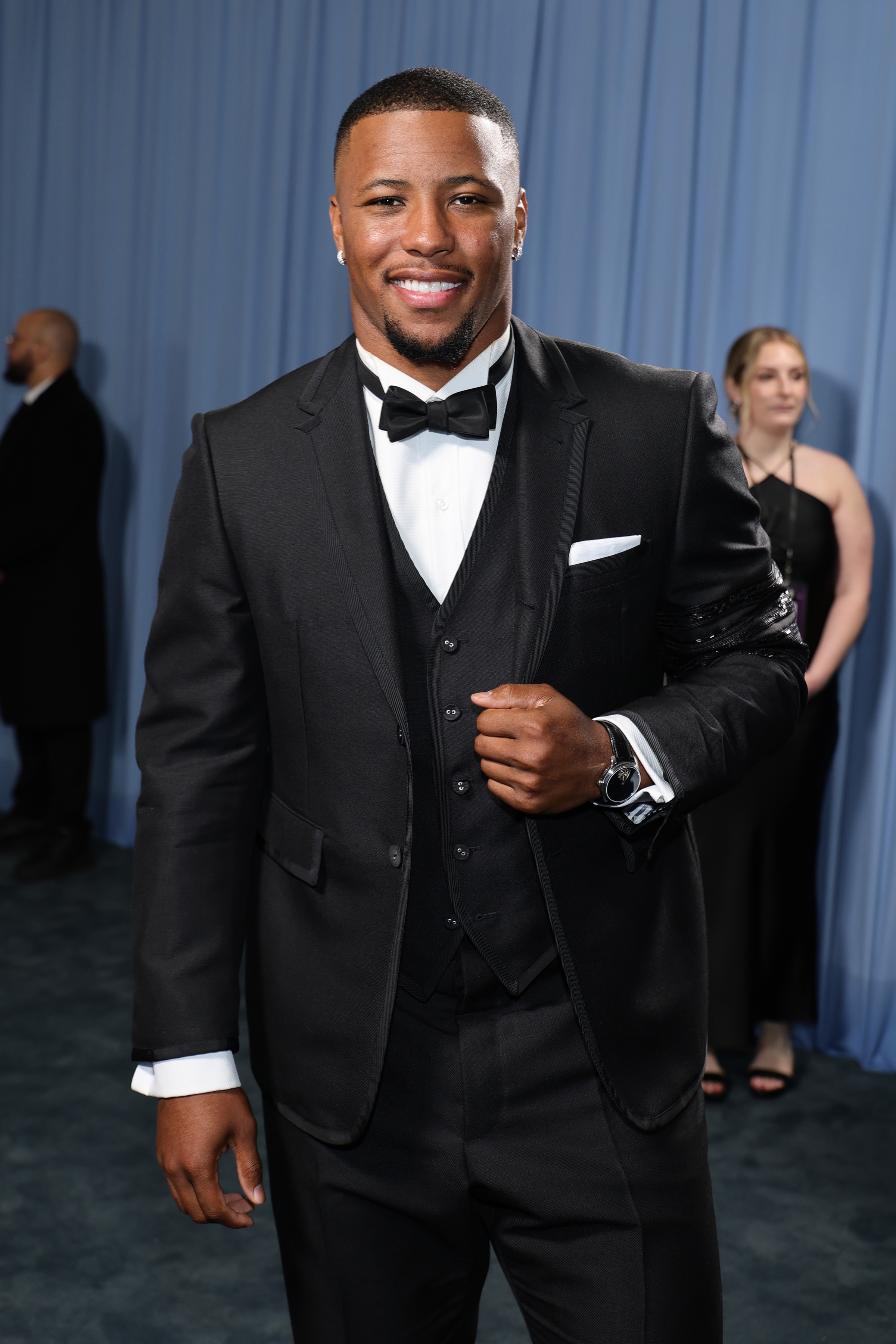 Saquon Barkley at the Met Gala