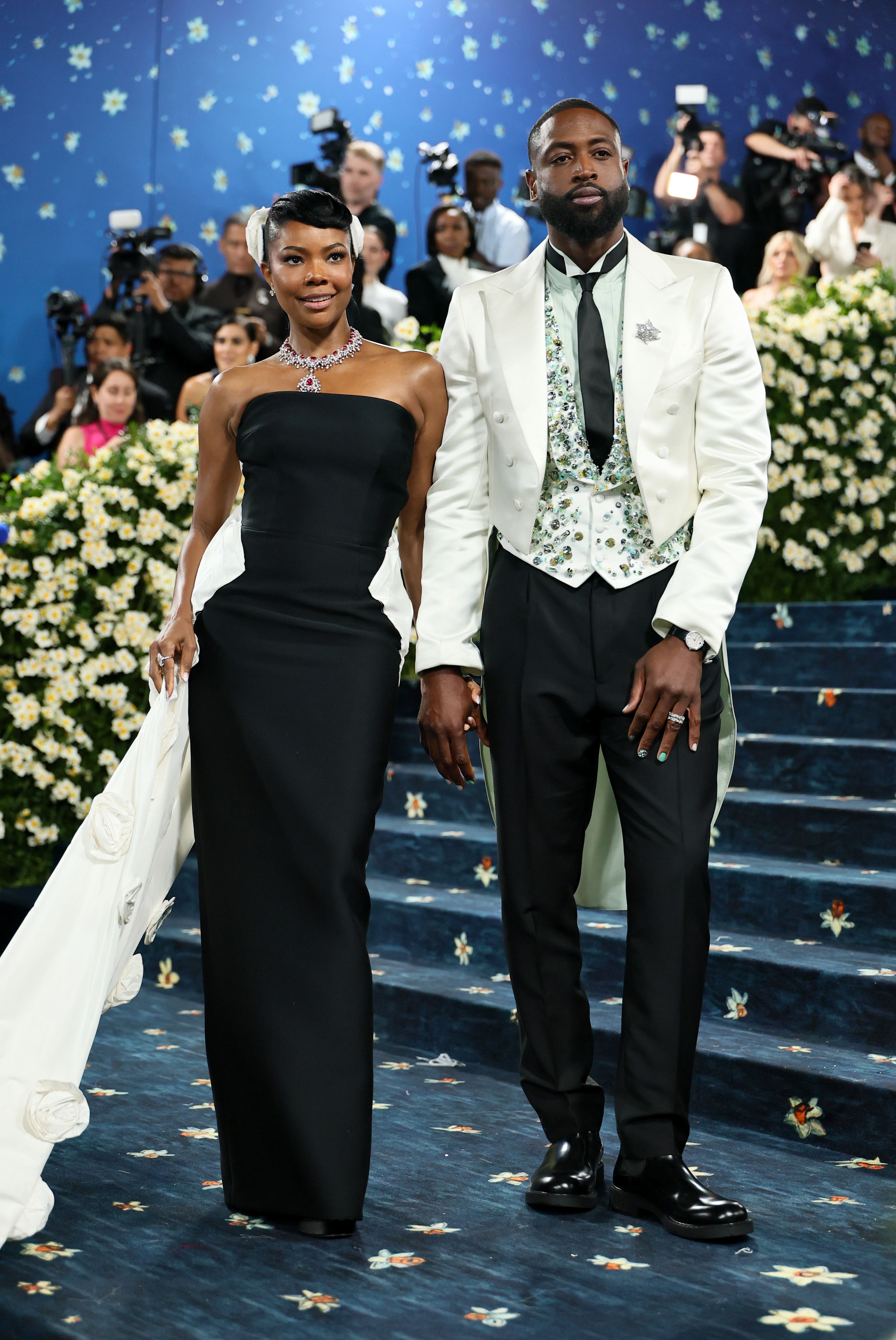 Dwayne Wade and Gabrielle Union at the Met Gala
