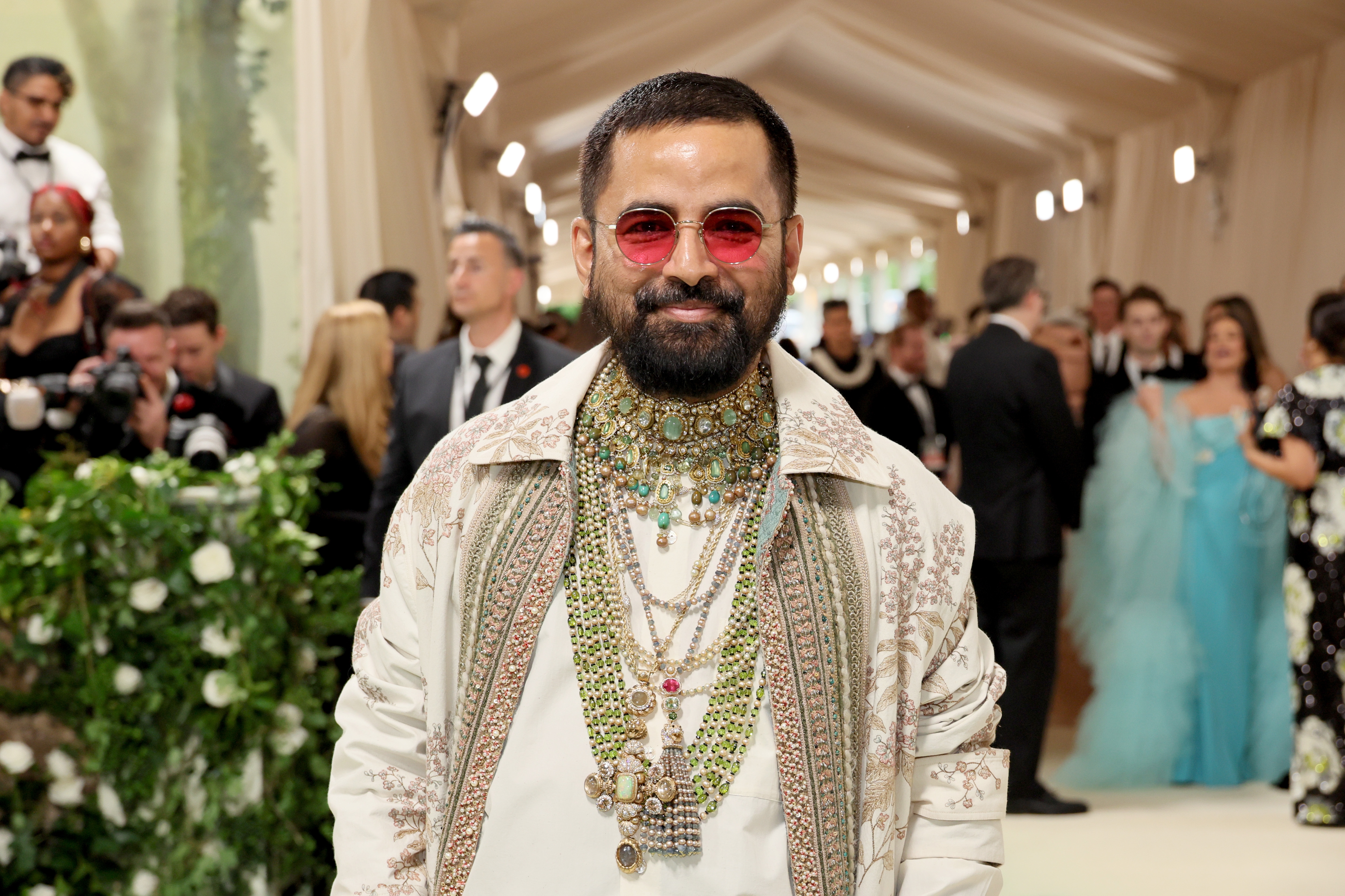 Sabyasachi at the Met Gala, 2024.
