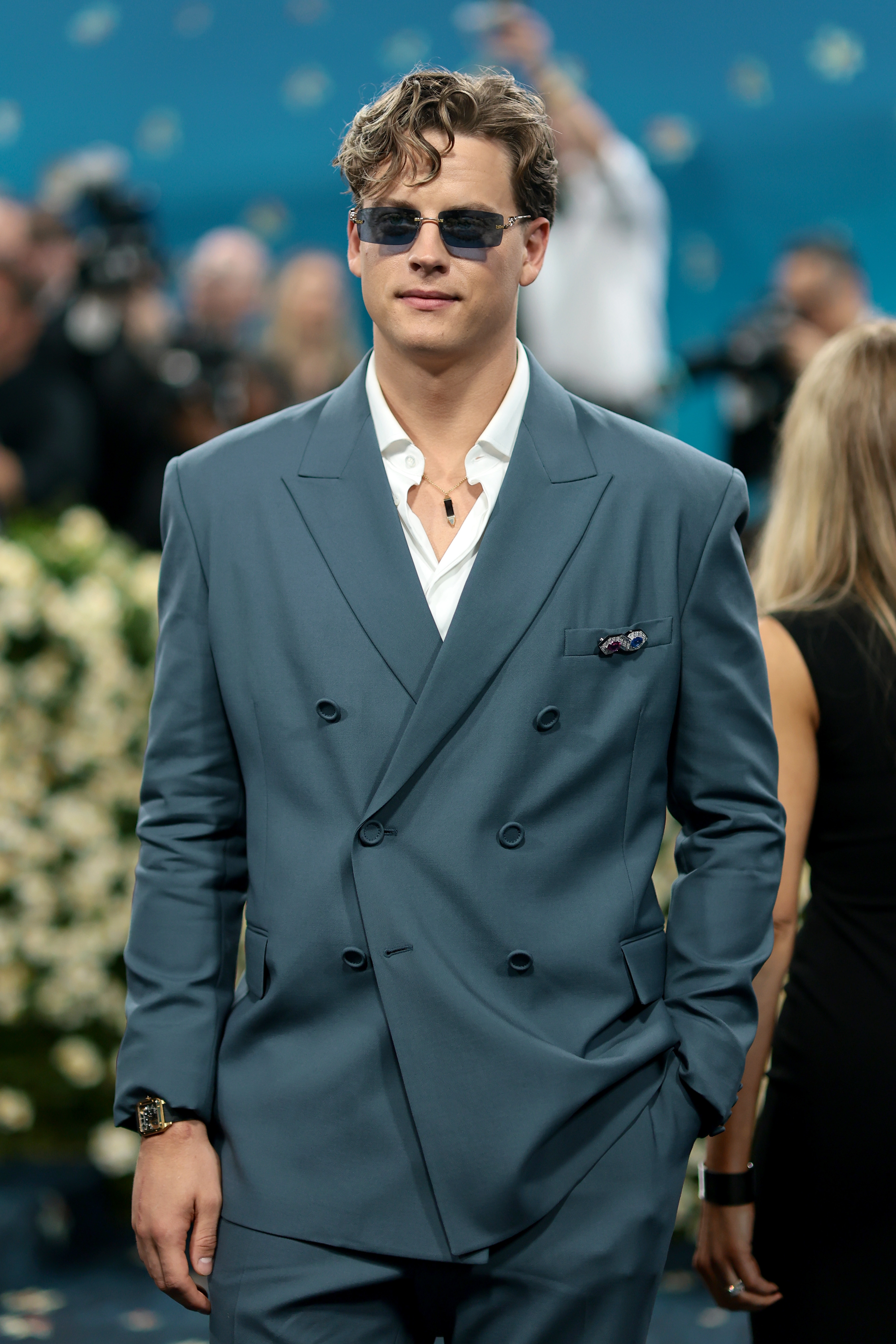 Joe Burrow at the Met Gala