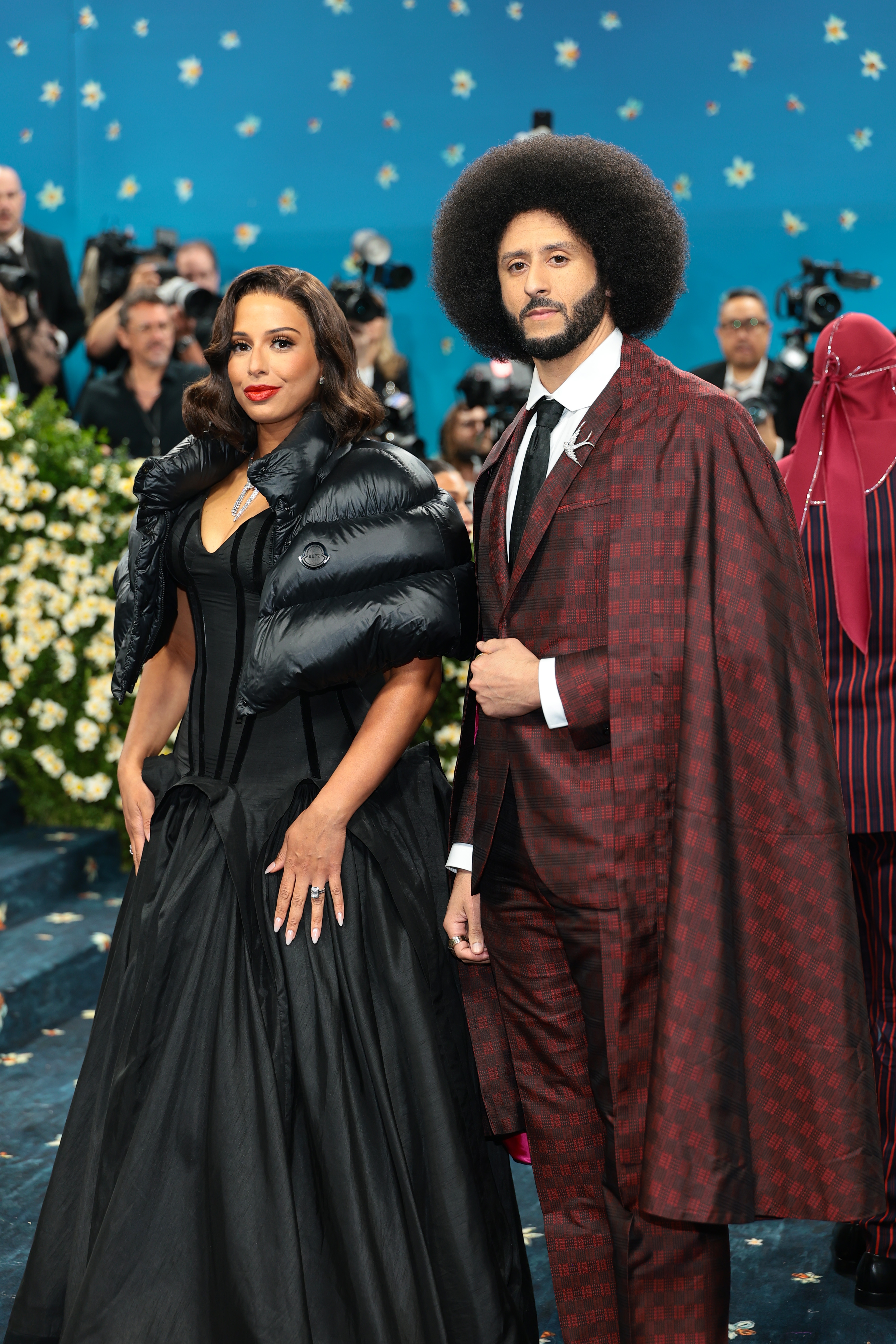 Colin Kaepernick and Nessa Diab at the Met Gala