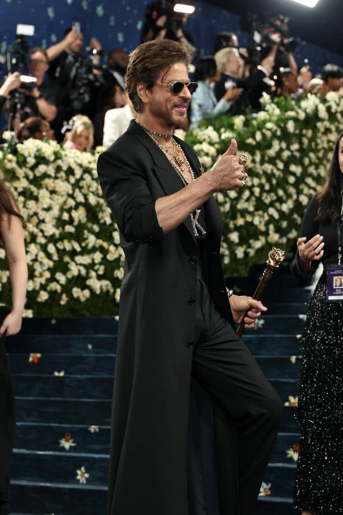 Shah Rukh Khan at the Met Gala, 2025