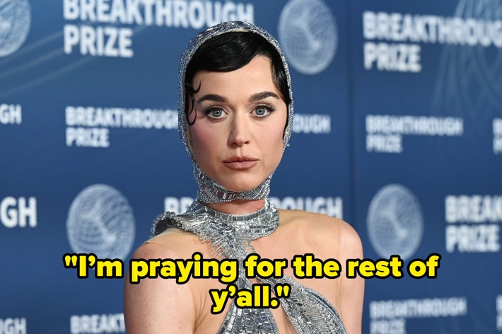 Celebrity on the red carpet wearing a metallic, futuristic outfit with headpiece at an event backdrop reads "Breakthrough Prize."