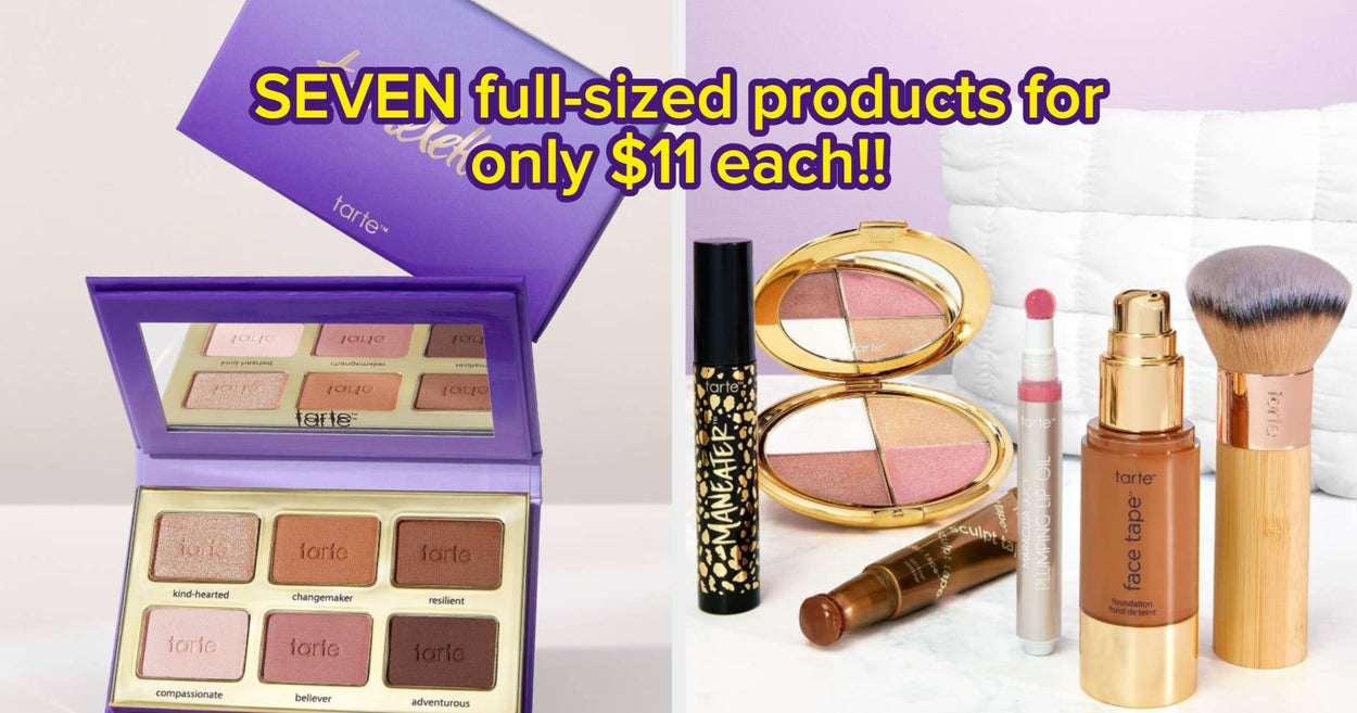 Makeup Lovers Rejoice: Right Now You Can Design Your Own Custom Tarte Makeup Kit For Just $77