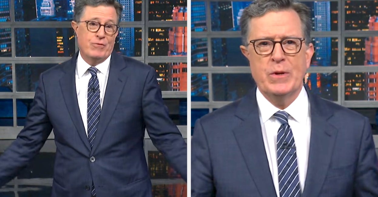 Stephen Colbert Absolutely Destroyed Trump With Three Simple Words After He Shared An AI Image Of Himself As The Pope