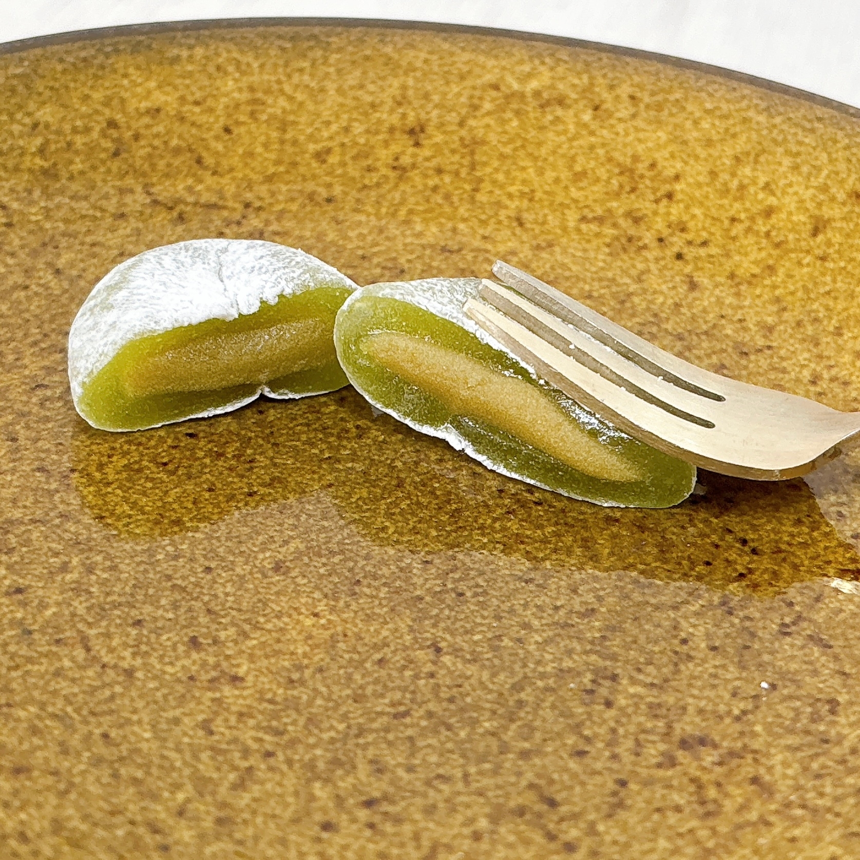 無印良品「宇治抹茶のひとくち大福」