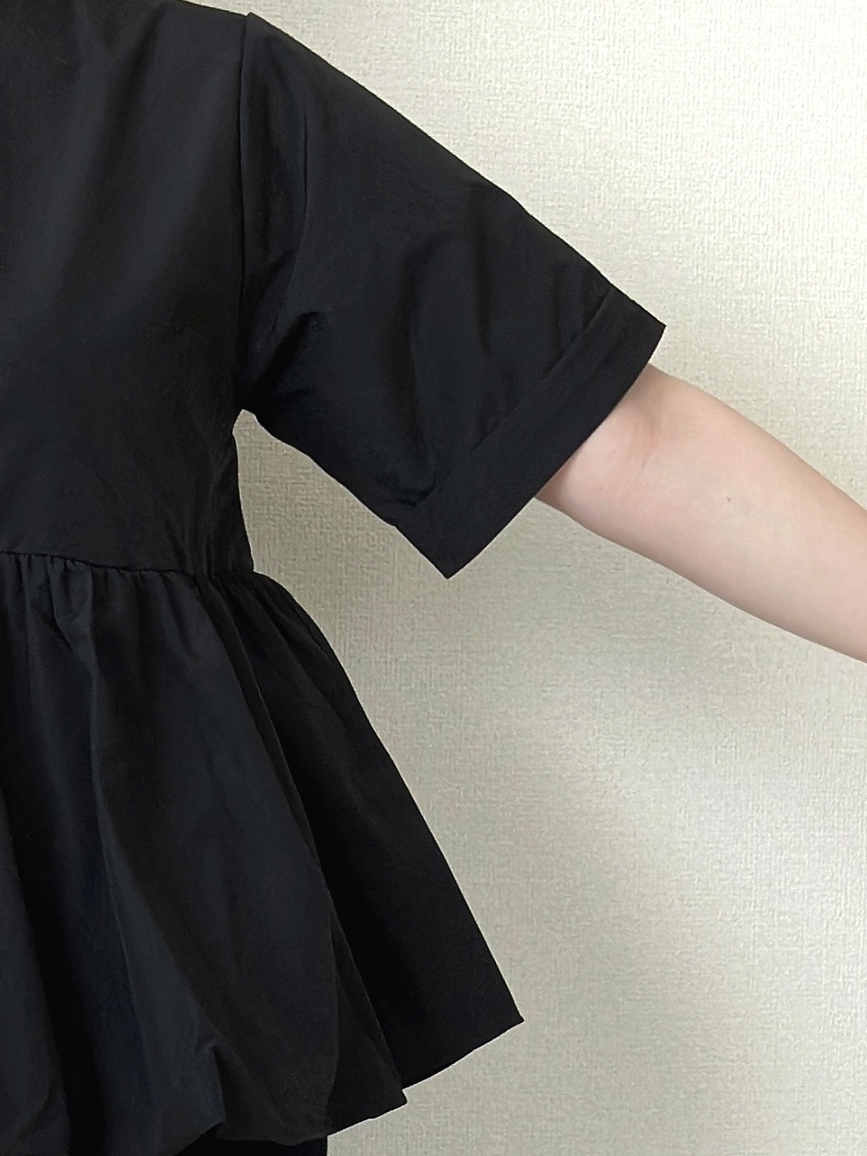 cocaの「バルーン半袖ブラウス レディース」