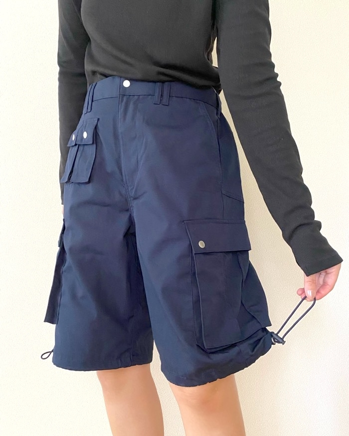 GUの「ワイドカーゴショーツ by rokh」
